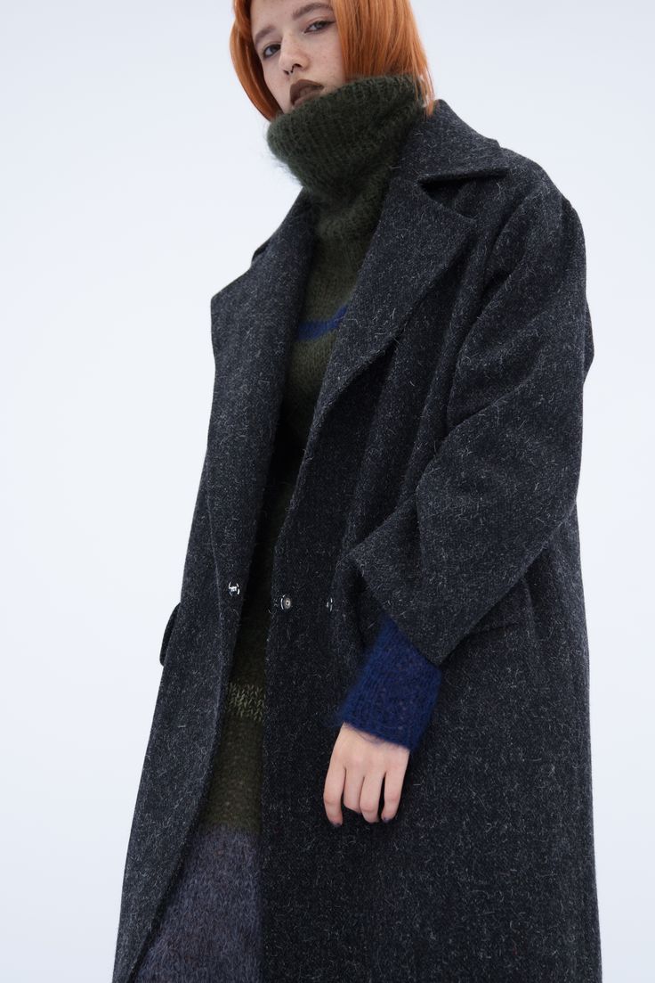 Atelier wool overcoat